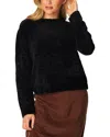 Bella Dahl Crewneck Sweater In Black