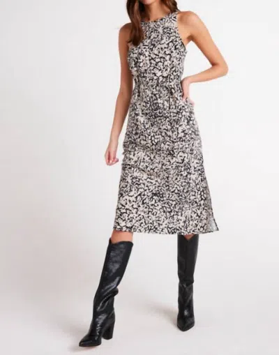 Bella Dahl Tank Slip Dress In Abstract Bloom Print In Multi