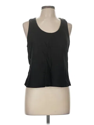 Pre-owned Bella Dahl Tank Top Black Strapless Neckline Tops