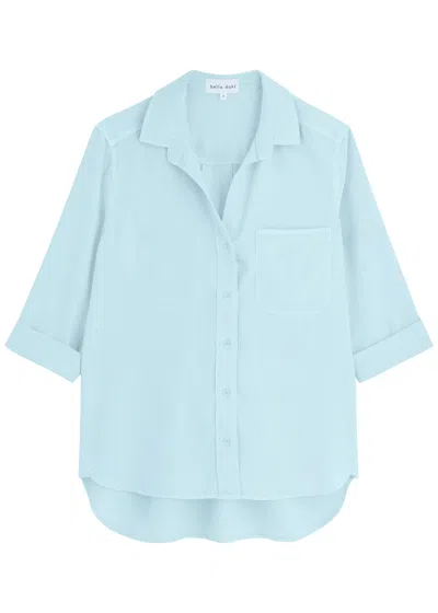 Bella Dahl Shirttail Button-up Shirt In Blue