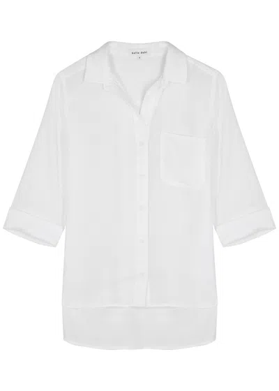 Bella Dahl Tencel Shirt In White