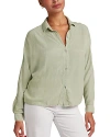 Bella Dahl Dolman Sleeve Button Down In Coastal Sage
