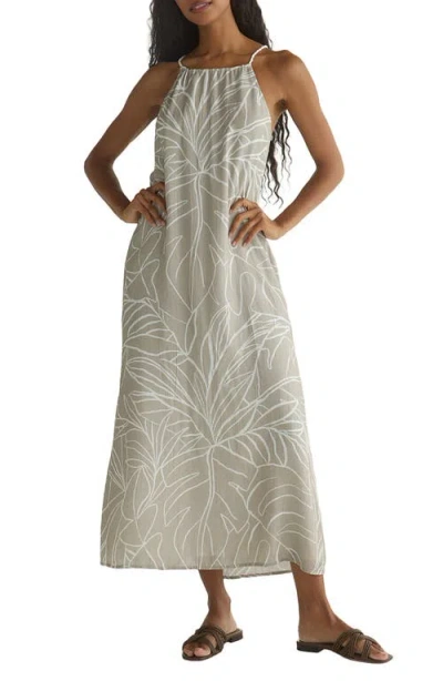 Bella Dahl Tie Back Sleeveless Maxi Dress