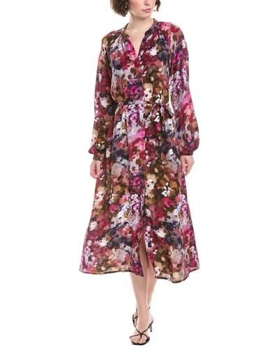 Bella Dahl Tie Waist Shirtdress In Multi
