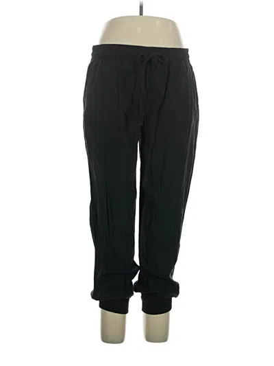 Pre-owned Bella Dahl Track Pants In Black