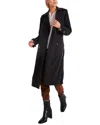 Bella Dahl Trench Coat In Black In Black
