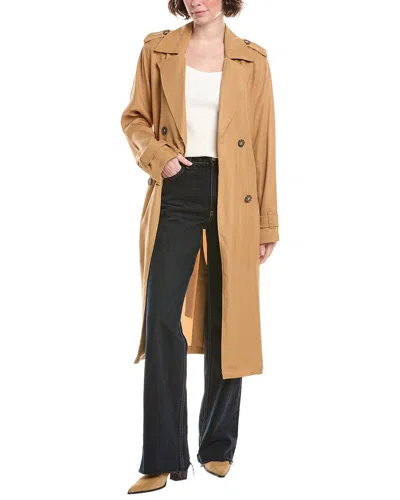 Bella Dahl Trench Coat In Brown
