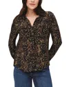 Bella Dahl Utility Button Down Shirt In Multi