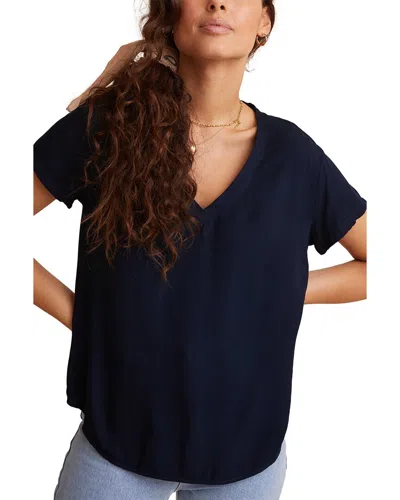 Bella Dahl V-neck T-shirt In Multi