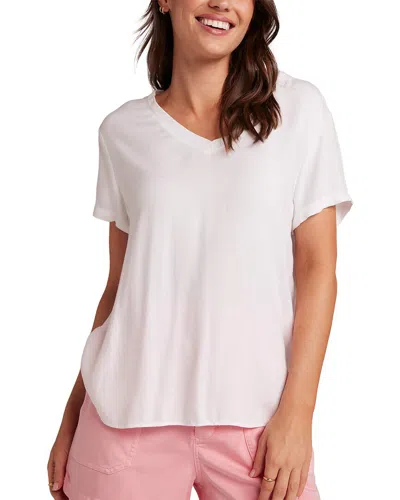 Bella Dahl V-neck T-shirt In Multi