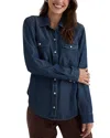 Bella Dahl Western Shirt In Purple
