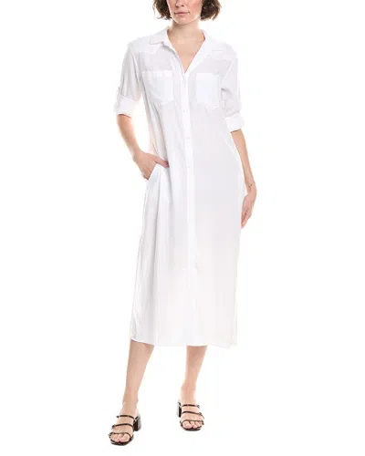 Bella Dahl Western Yoke Duster Dress In White