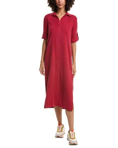 Bella Dahl Western Yoke Duster Dress In Red