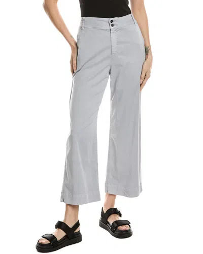 Bella Dahl Wide Leg Crop In Grey