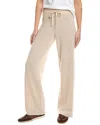 Bella Dahl Wide Leg Wool & Cashmere-blend Sweater Pant In Neutral