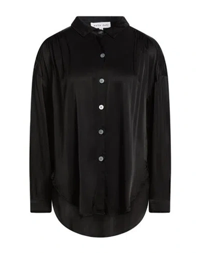Bella Dahl Woman Shirt Black Size L Viscose, Rayon