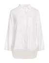 Bella Dahl Woman Shirt White Size Xl Tencel Lyocell In White
