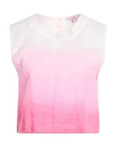 Bella Dahl Woman Top Fuchsia Size Xs Linen In Pink
