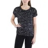 Bella Dahl Womens Printed Pullover Top In Multi