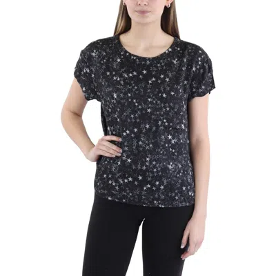 Bella Dahl Womens Printed Pullover Top In Multi