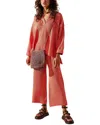 Bella Desert 2pc Sweater & Pant Set In Orange