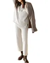 Bella Desert 2pc Sweater & Pant Set In White