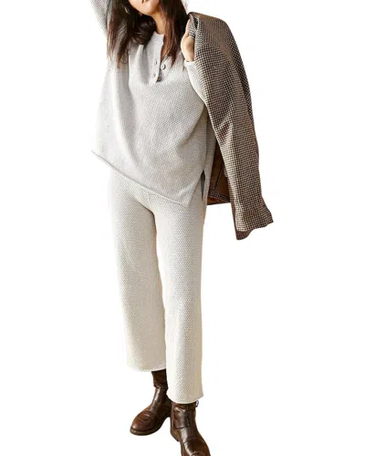 Bella Desert 2pc Sweater & Pant Set In White