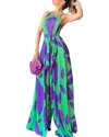 Bella Desert Jumpsuit In Multi