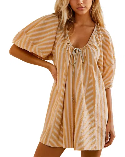 Bella Desert Jumpsuit In Orange