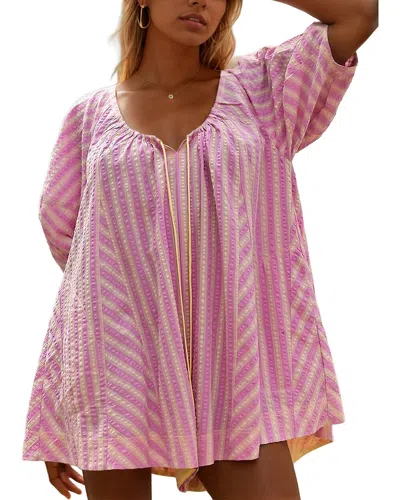 Bella Desert Jumpsuit In Pink