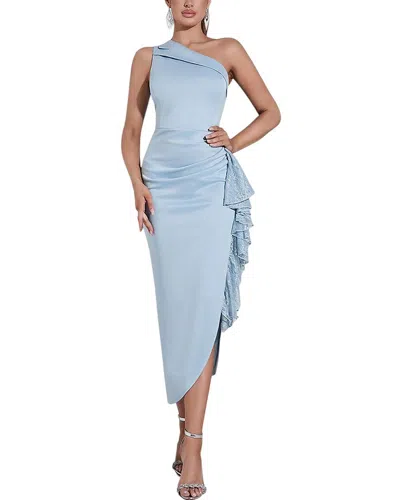 Bella Desert Maxi Dress In Blue