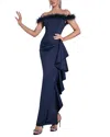 Bella Desert Maxi Dress In Blue