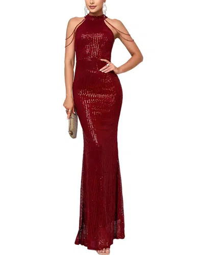 Bella Desert Maxi Dress In Blue