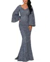 Bella Desert Maxi Dress In Blue