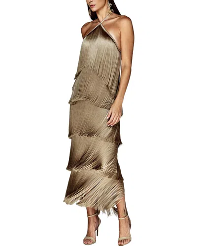 Bella Desert Maxi Dress In Brown