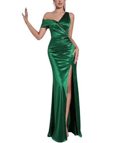 Bella Desert Maxi Dress In Green