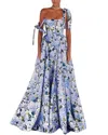 Bella Desert Maxi Dress In Multi