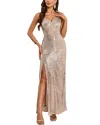 Bella Desert Maxi Dress In White