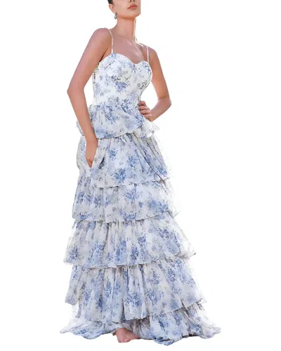 Bella Desert Midi Dress In Multi