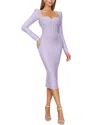 Bella Desert Mini Dress In Purple