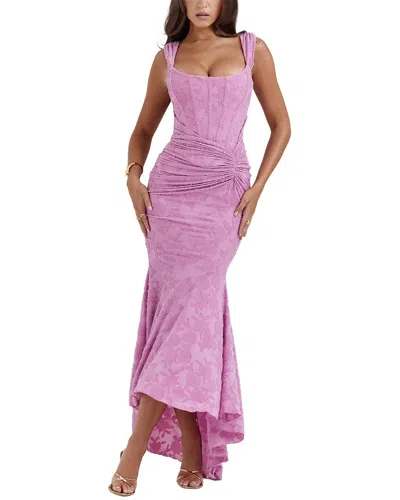 Bella Desert Sleeveless Maxi Dress In Pink