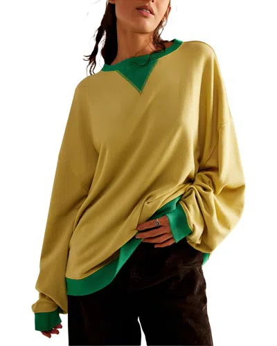 Bella Desert Sweatshirt In Yellow