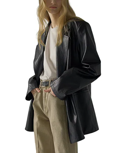 Bella Desert Tailored Jacket In Black