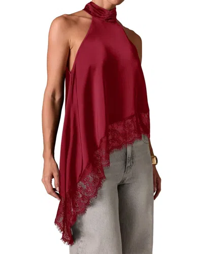 Bella Desert Top In Red