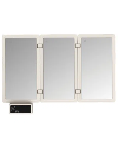 Bella Fold & Store Food Warming Tray In White