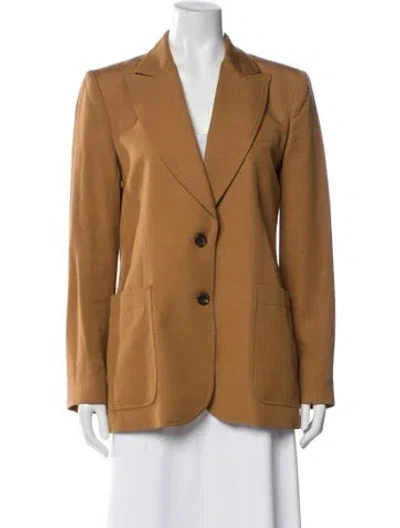 Pre-owned Bella Freud Blazer In Brown