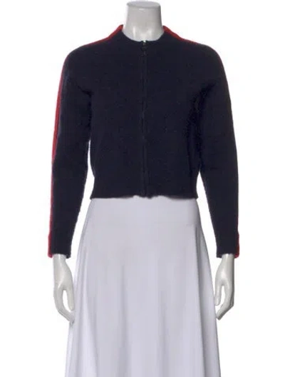 Pre-owned Bella Freud Crew Neck Sweater In Black