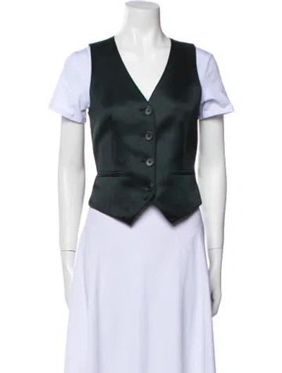 Pre-owned Bella Freud Vest In Green