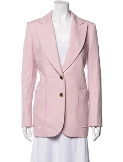 Pre-owned Bella Freud Wool Blazer W/ Tags In Pink
