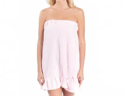 Bella Il Fiore Women's Ruffle Spa Wrap In Pink